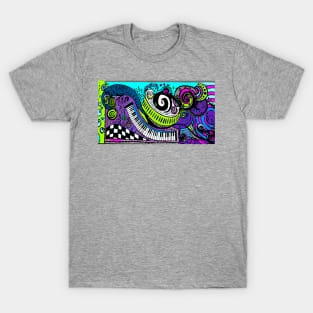 Psychedelic Art -Trippy Hippie Neon T-Shirt